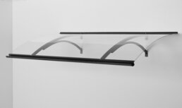 Deurluifel Kap Curve 160/85 antraciet 