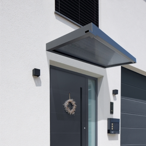 Deurluifel BS Special 160/90 antraciet 