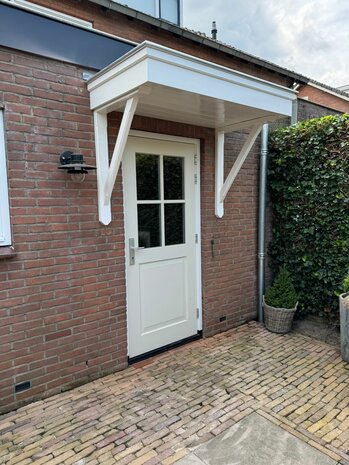 Houten deurluifel Amsterdam met draagarmen